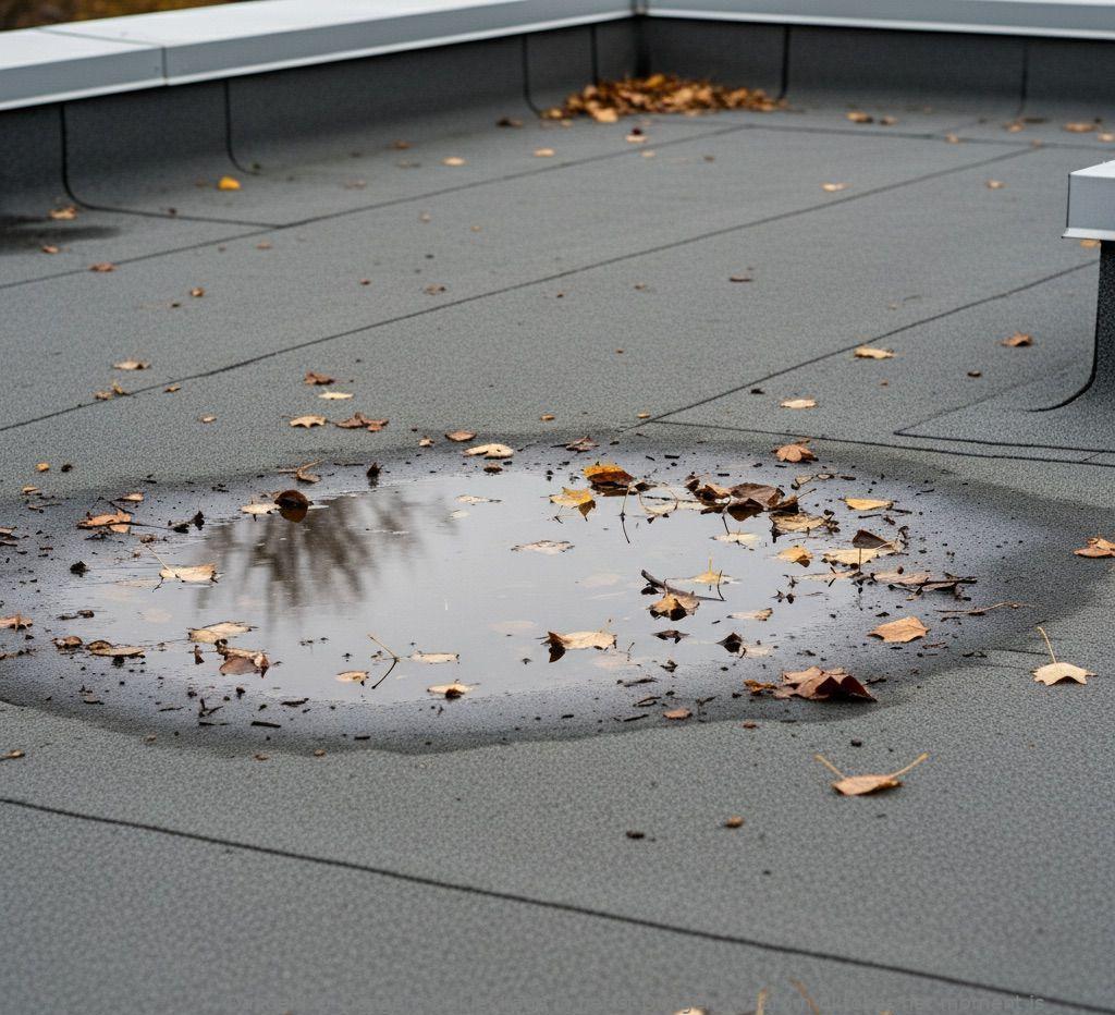 Daklekkage In Herfst Dongen