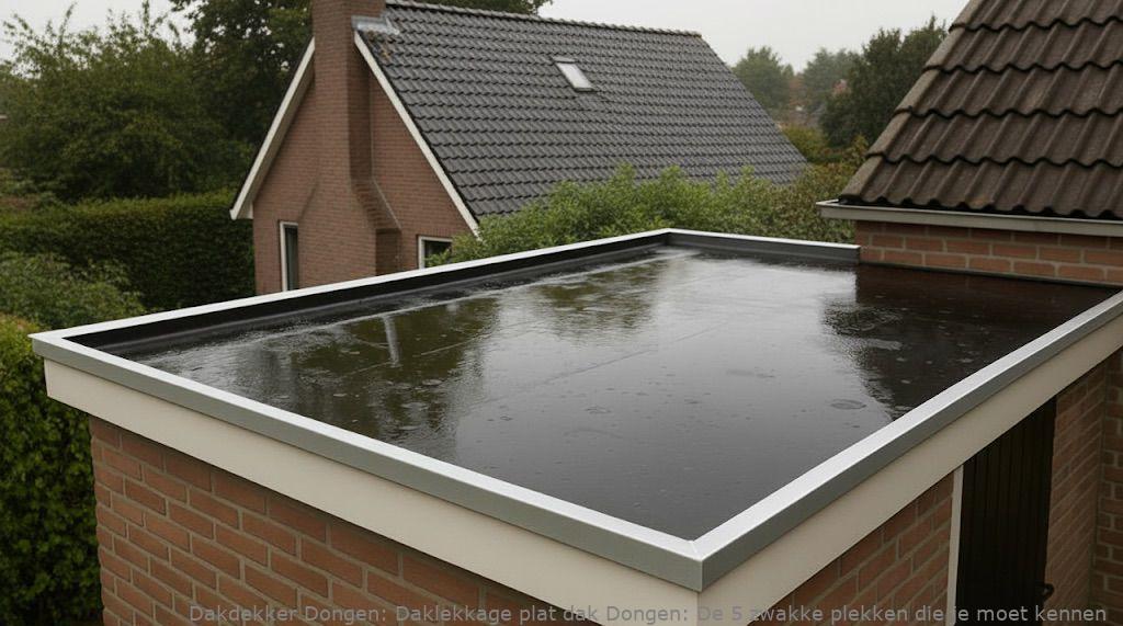 Daklekkage Plat Dak Dongen